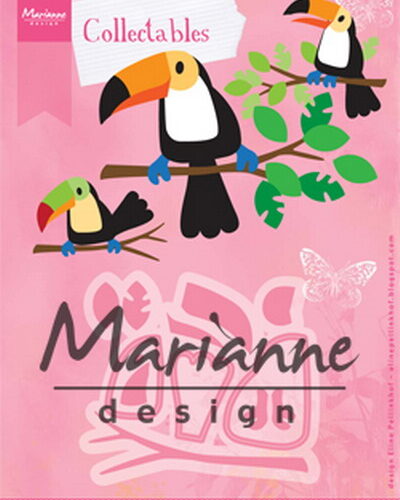 Marianne Design - Collectables snijmallen - Eline's toucan COL1457 Marianne Design - Collectables snijmallen - Eline's toucan COL1457