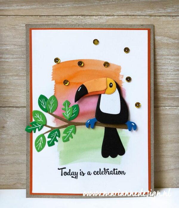 COL1457 Collectables Eline's toucan vb1 Marianne Design - Collectables COL1457 - Eline's toucan