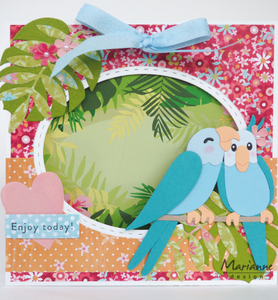 COL1465 Collectables snijmallen Eline's birds vb Marianne Design - Collectables COL1465 - Eline's birds