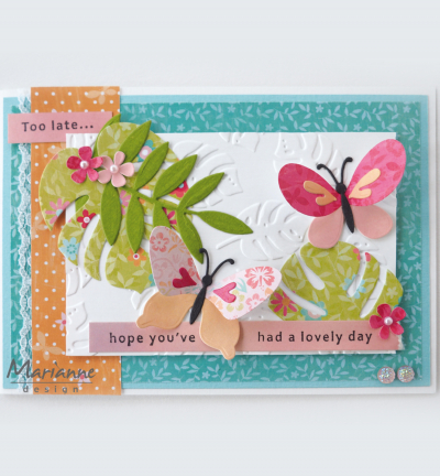 Marianne Design snijmal  - Collectables Eline's butterflies