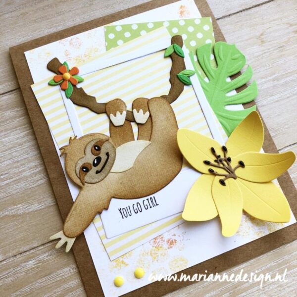 COL1471 Collectables snijmallen Eline's Sloth vb1 COL1471 Collectables snijmallen Eline's Sloth vb