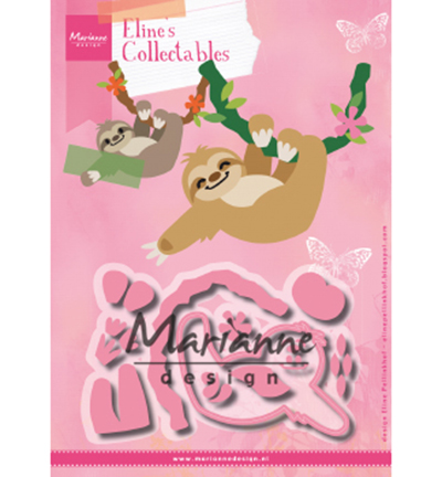 COL1471 Collectables snijmallen Eline's Sloth