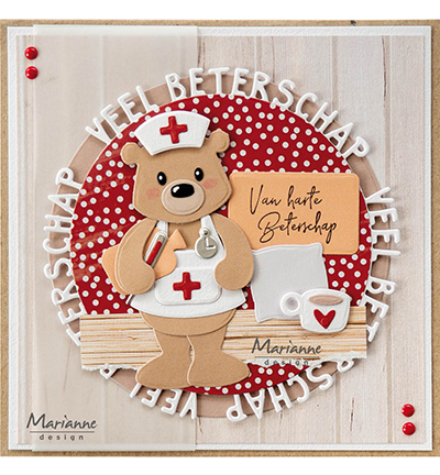 COL1502 vb Marianne Design - Collectables COL1502 - Eline's Arctic bear