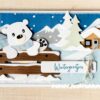 COL1502 vb7 Marianne Design - Collectables COL1502 - Eline's Arctic bear