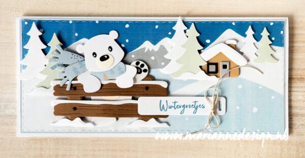 COL1502 vb7 Marianne Design - Collectables COL1502 - Eline's Arctic bear