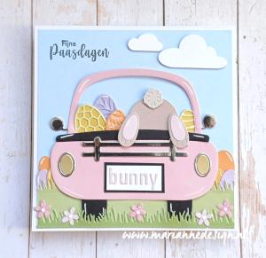 COL1515 Marianne Design - Collectables - Car by Marleen vb2 Marianne Design - Collectables COL1515 - Car by Marleen
