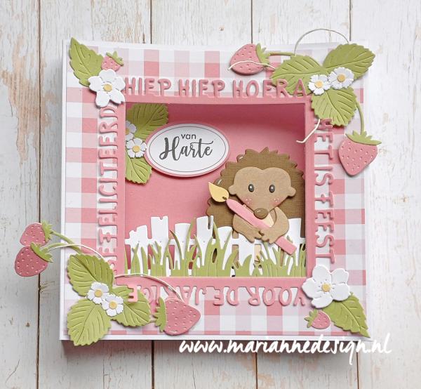 Marianne Design - Collectables COL1516 - Eline's Happy Hedgehog - egel