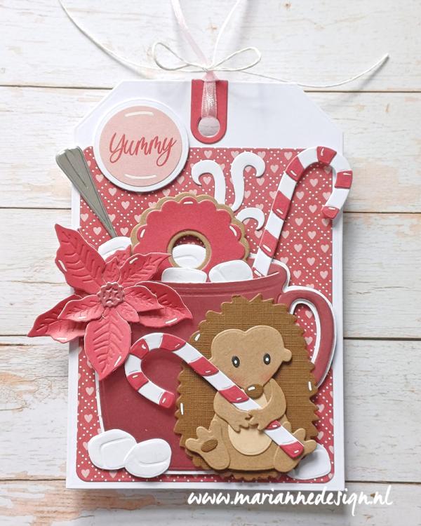Marianne Design - Collectables COL1516 - Eline's Happy Hedgehog - egel