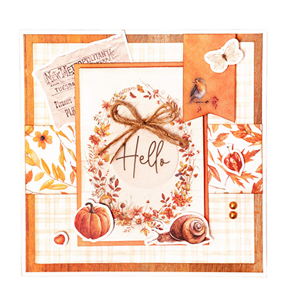 Studio Light - Mixed Paper Pad - Fall into Autumn Essentials nr.26