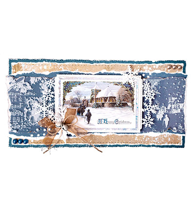 Studio Light - plakparels - Browns & blues Vintage Christmas nr.31