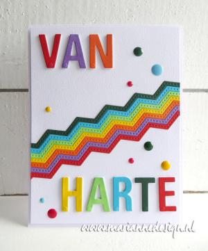 LR0836 Marianne Design - Creatables snijmallen - Zig Zag strips vb