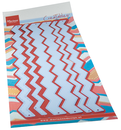 LR0836 Marianne Design - Creatables snijmallen - Zig Zag strips