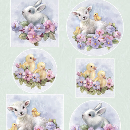 CDS10021 Push Out Scenery - Amy Design - Spring Animals