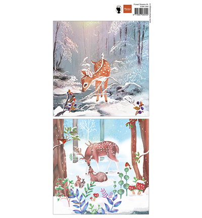 EWK1294 Marianne Design knipvel Forest Dreams