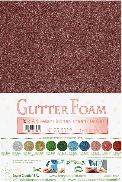 Glitterfoam-Glitter-Pink