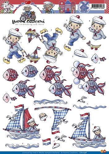 CD10198 knipvel Holland maritiem