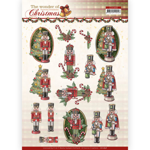 Knipvel - Yvonne Creations - The Wonder of Christmas - Wonderful Nutcrackers