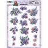 Knipvellen 3D - Yvonne Creations - Very Purple - Blueberries