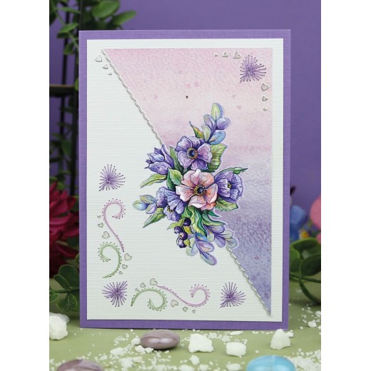 Knipvel - Yvonne Creations - Very Purple - Blueberries