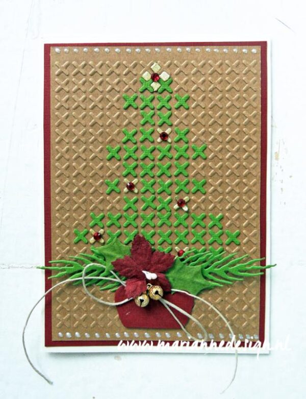 Marianne Design embossingfolder - Designfolder + Die Cross stitching