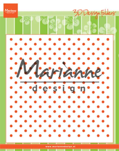 DF3447 3D Design folder polka dots