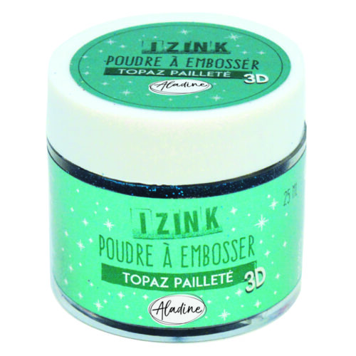 Embossingpoeder - Izink - topaz glitter