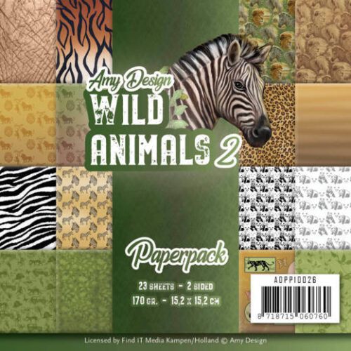 Paperpack - Amy Design - Wild Animals 2 Paperpack - Amy Design - Wild Animals 2