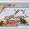 LR0457 Creatables stencil Petra's circle with bird vb2 Marianne Design - Creatables LR0460 - Tiny's waterlily