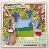 LR0479 Creatables stencil Tiny's Italian wine bottle vb Marianne Design - Creatables LR0482 - Horizon Tuscany