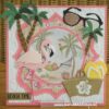 LR0543 Creatables snijmal beach bag vb