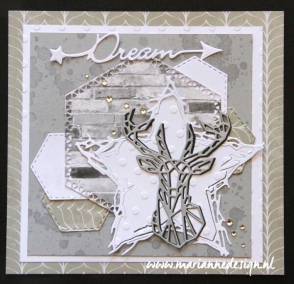 LR0551 Marianne Design Creatables Natuur ster vb1 Marianne Design - Creatables LR0551 - Nature Star