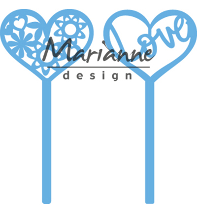 LR0573 Creatables snijmallen Heart pins (set of 2) LR0573 Creatables snijmallen Heart pins (set of 2)