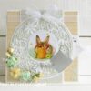LR0574 Creatables snijmal Flower Frame round vb1 Marianne Design - Creatables LR0574 - Flower Frame Round