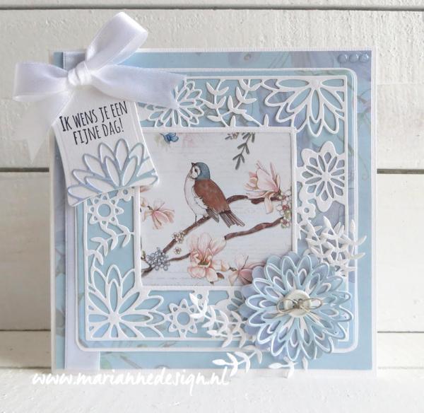 LR0577 Creatables snijmallen Flower Frame square vb1