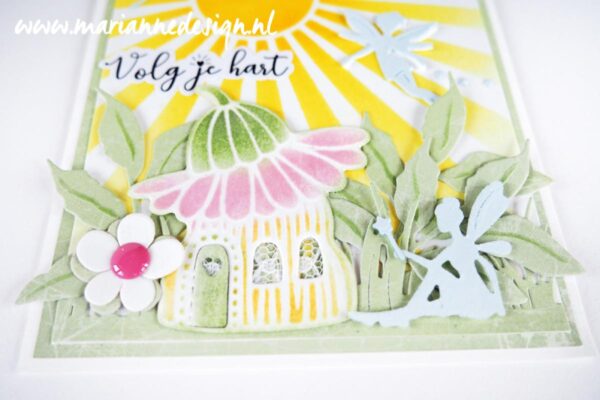 LR0579 Creatables snijmallen Fairy flower house vb1 LR0579 Creatables snijmallen Fairy flower house vb