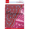 LR0585 -Creatables snijmal Anja's grid corner LR0585 -Creatables snijmal Anja's grid corner