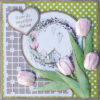LR0585 -Creatables snijmal Anja's grid corner 3 Marianne Design - Creatables LR0585 - Anja's grid corner