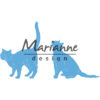 LR0591 Creatables snijmallen Tiny's cats 2 Marianne Design - Creatables LR0591 - Tiny's cats