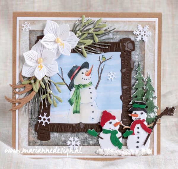 LR0631 Creatables Tiny's Frosty snowmen vb