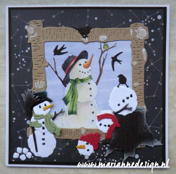 Marianne Design - Creatables LR0631 - Tiny's Frosty Snowmen