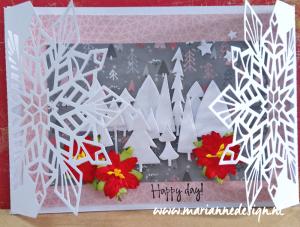 LR0632 Creatables Gate folding die - Crystal vb2 Marianne Design - Creatables LR0632 - Gate folding die Crystal