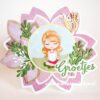 LR0646 Creatables snijmal Groetjes vb