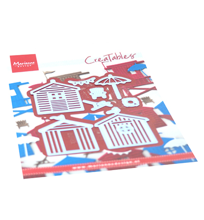 LR0662 Creatables snijmallen Beach Houses set vb2