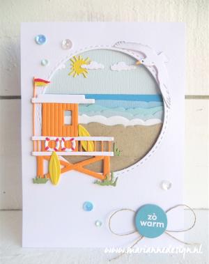 LR0665 Creatables snijmallen Lifeguard house vb