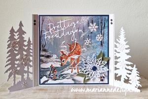LR0685 Creatables - Gate folding Tiny's Forest vb2 Marianne Design - Creatables LR0685 - Gate folding Tiny's Forest