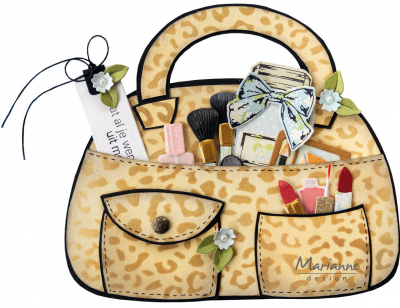 LR0704 Creatables snijmallen Makeup Set a
