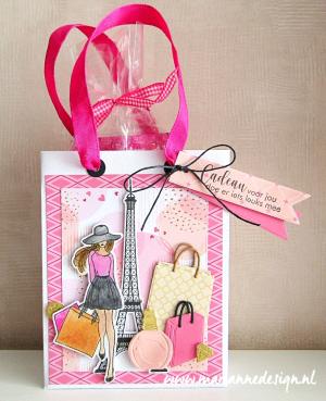 LR0758 Marianne Design - Creatables - Shopping bags