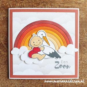 LR0765 Marianne Design - Creatables snijmallen - Rainbow vb LR0765 Marianne Design - Creatables snijmallen - Rainbow vb