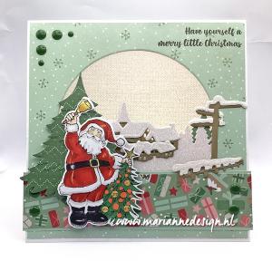 LR0777 Marianne Design - Creatables snijmallen - Tiny's Snowy village vb LR0777 Marianne Design - Creatables snijmallen - Tiny's Snowy village vb