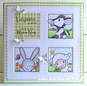 LR0781 Marianne Design - Creatables snijmallen - Layout 4 squares vb2 Marianne Design - Creatables LR0781 - Layout 4 squares